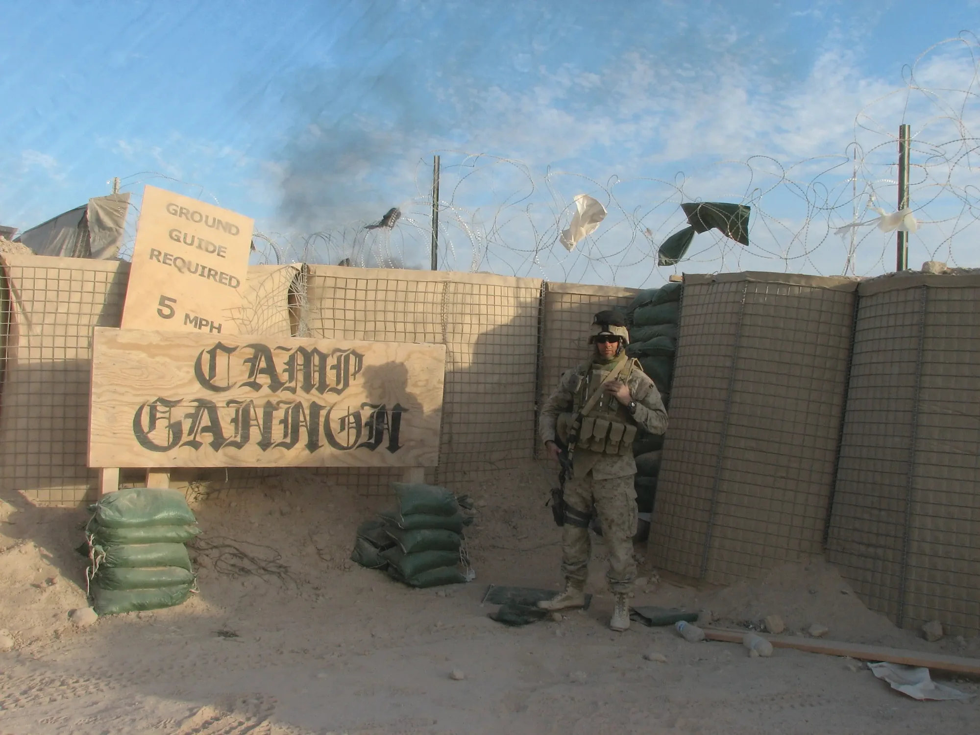 LtCol Seth Lynn ’02, USMCR, said 9/11 solidified his desire to go into the Marine Corps.